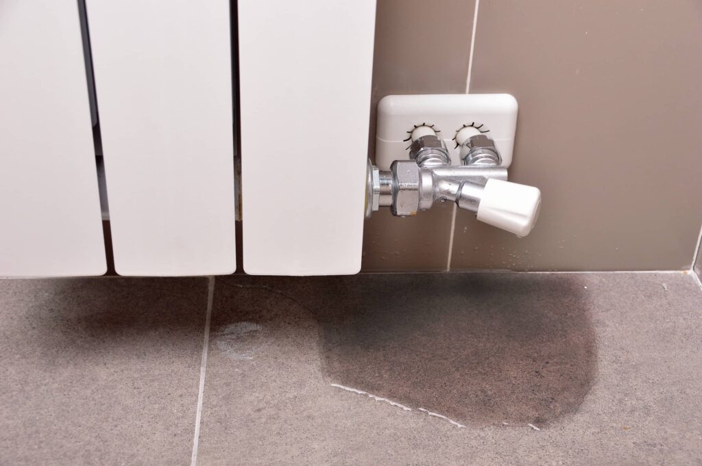 Fugas en calefacción